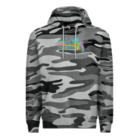 Slate Camo artist shot Premium Hoodie - chombo