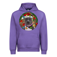 Tulip Christmas Pitbull Urban Hoodie - RanaPortraitStore