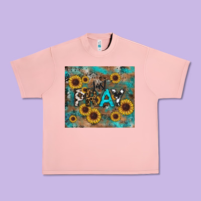 Just Pray Tumbler Urban Heavy Tee Designed By Ranaportraitstore