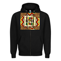 Black young black and free Zipper Hoodie - Artiststas