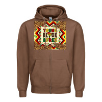 Chestnut young black and free Zipper Hoodie - Artiststas