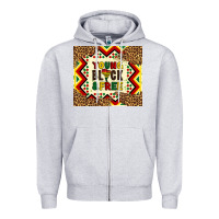 Heather Grey young black and free Zipper Hoodie - Artiststas