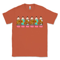 Copper western teacher pencils 16oz libbey glass Classic Tee - HRA Design Shop