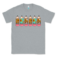 Heather Grey western teacher pencils 16oz libbey glass Classic Tee - HRA Design Shop