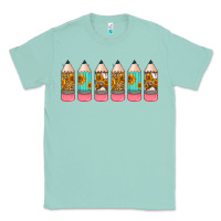 Seafoam western teacher pencils 16oz libbey glass Classic Tee - HRA Design Shop