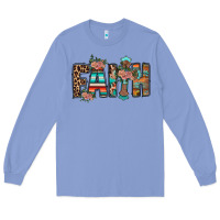 Colony Blue faith Long Sleeve Tee - RacoonDesign
