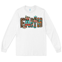 White faith Long Sleeve Tee - RacoonDesign