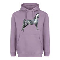 Lavender Tennessee Walking Horse Heavyweight Hoodie - LillyAllenDesigns