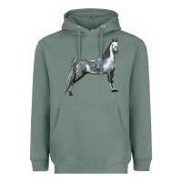 Sage Tennessee Walking Horse Heavyweight Hoodie - LillyAllenDesigns