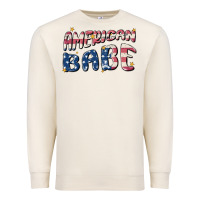 Sandshell American babe Premium Sweatshirt - MaliasSmallBusiness