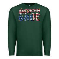 Sports Green American babe Premium Sweatshirt - MaliasSmallBusiness