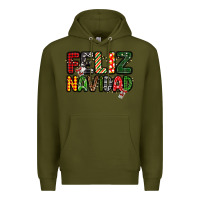 Army Green feliz navidad Premium Hoodie - MaliasSmallBusiness