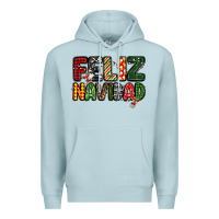 Blue Mist feliz navidad Premium Hoodie - MaliasSmallBusiness