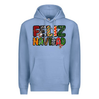 Colony Blue feliz navidad Premium Hoodie - MaliasSmallBusiness