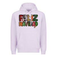 Lilac feliz navidad Premium Hoodie - MaliasSmallBusiness