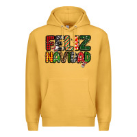 Mustard feliz navidad Premium Hoodie - MaliasSmallBusiness