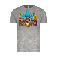 Cloud Rock western collie mom Vintage Tee - texasbilliewilder