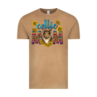 Vintage Camel western collie mom Vintage Tee - texasbilliewilder