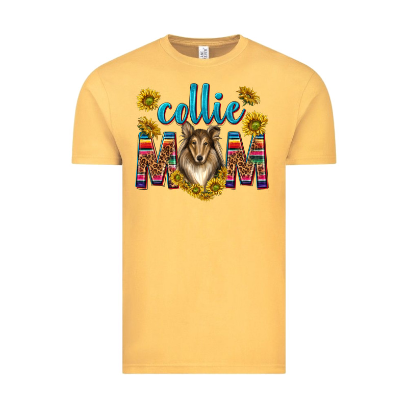 Western Collie Mom Vintage Tee by texasbilliewilder | Teevron