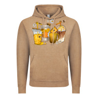 Vintage Coffee coffee cups bumble bee Vintage Hoodie - texasbilliewilder