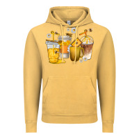 Vintage Mustard coffee cups bumble bee Vintage Hoodie - texasbilliewilder
