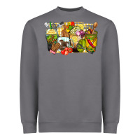 Storm lunch lady coffee cups Heavyweight Sweatshirt - Zillion Design Studio