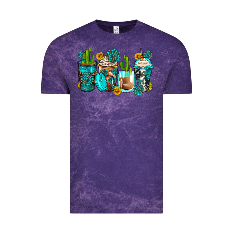 Gemstone Coffee Cups Vintage Tee by Zillion Design Studio | Teevron