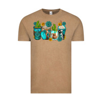 Vintage Coffee gemstone coffee cups Vintage Tee - Zillion Design Studio