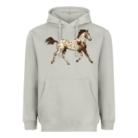 Moon Dust Appaloosa Horse Heavyweight Hoodie - LillyAllenDesigns