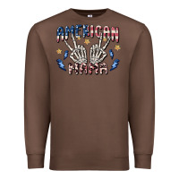 Chestnut american mama Premium Sweatshirt - MaliasSmallBusiness