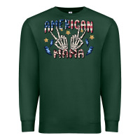 Sports Green american mama Premium Sweatshirt - MaliasSmallBusiness