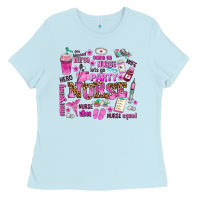 Baby Blue come on nurse lets go party Ladies Tee - AdoDesignShop