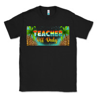 Black western teacher off duty 16oz libbey glass Classic Tee - HRA Design Shop