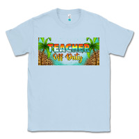 Dusty Blue western teacher off duty 16oz libbey glass Classic Tee - HRA Design Shop