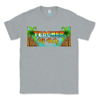 Heather Grey western teacher off duty 16oz libbey glass Classic Tee - HRA Design Shop