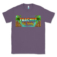 Lavender western teacher off duty 16oz libbey glass Classic Tee - HRA Design Shop