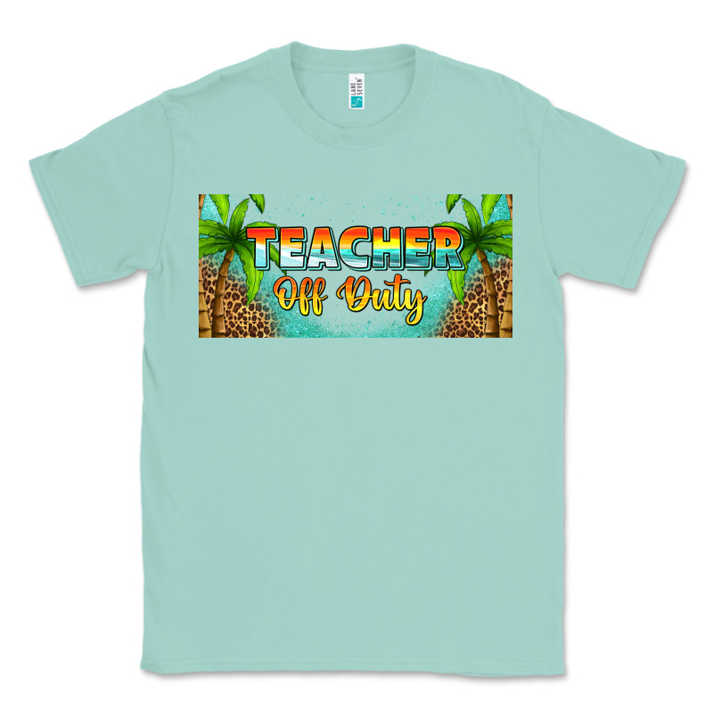 Western Teacher Off Duty 16oz Libbey Glass Classic Tee by HRA Design Shop | Teevron