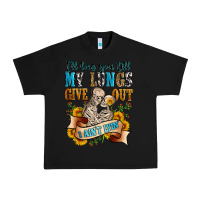 Black i'll love you tillmy lungs give out i ain't lyin' Urban Heavy Tee - Zillion Design Studio