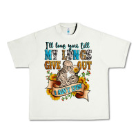 Pistachio i'll love you tillmy lungs give out i ain't lyin' Urban Heavy Tee - Zillion Design Studio