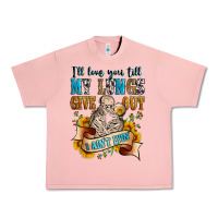 Salmon i'll love you tillmy lungs give out i ain't lyin' Urban Heavy Tee - Zillion Design Studio
