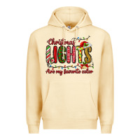 Pina Colada christmas lights are my favorite color Premium Hoodie - MaliasSmallBusiness