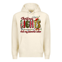 Tofu christmas lights are my favorite color Premium Hoodie - MaliasSmallBusiness