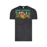 Vintage Black western golden retriever mom Vintage Tee - texasbilliewilder