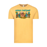 Vintage Mustard western golden retriever mom Vintage Tee - texasbilliewilder