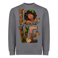 Storm love melanin Heavyweight Sweatshirt - texasbilliewilder