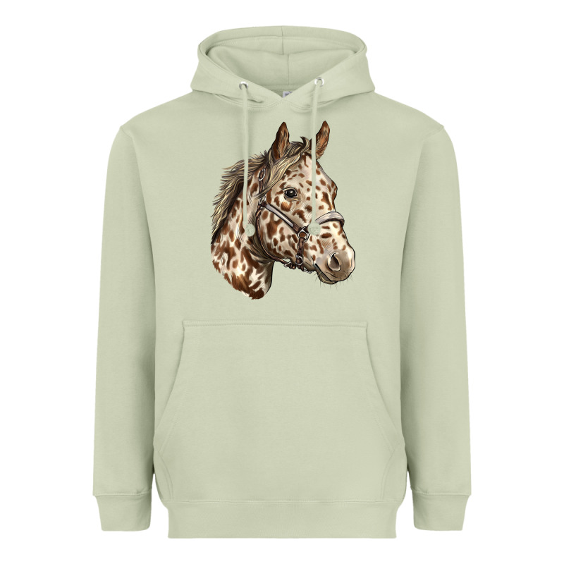 Appaloosa Horse Heavyweight Hoodie by LillyAllenDesigns | Teevron