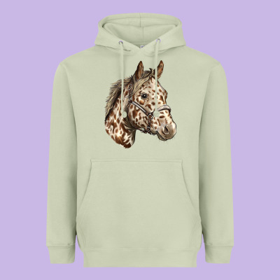 Appaloosa Horse Heavyweight Hoodie Designed By Lillyallendesigns