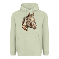 Matcha appaloosa horse Heavyweight Hoodie - LillyAllenDesigns