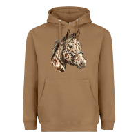 Toasted Coconut appaloosa horse Heavyweight Hoodie - LillyAllenDesigns