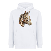 White appaloosa horse Heavyweight Hoodie - LillyAllenDesigns